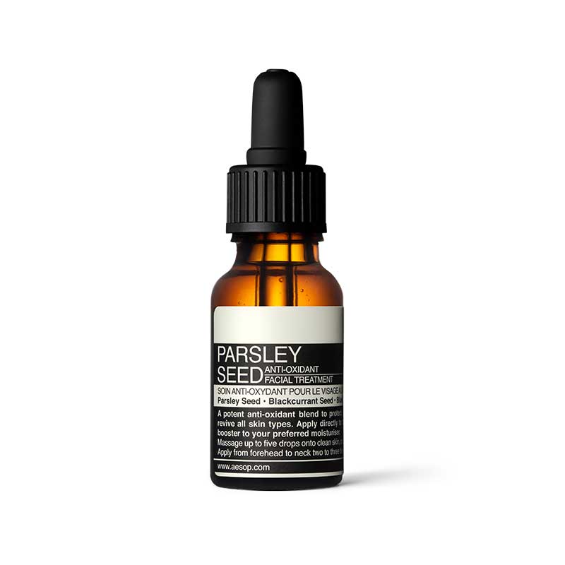 美容液 PARSELY SEED ANTI-OXIDANT SERUM Parsley Seed Anti-Oxidant Intense Serum | Facial Serum | Aesop