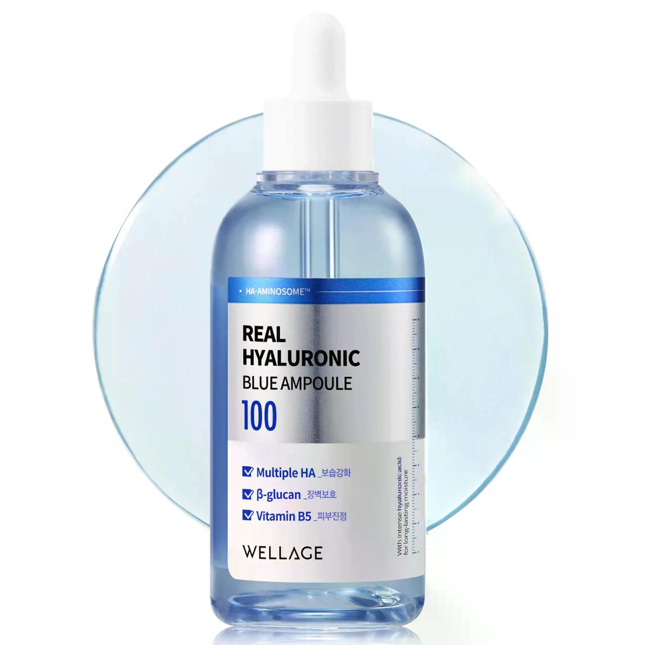 Real Hyaluronic Blue Ampoule 100 - Essence | Godwell Cosmetic