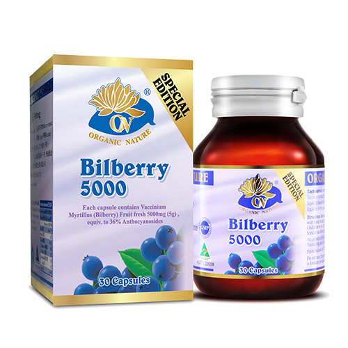 Bilberry 5000mg Beauty Supplement Godwell Cosmetic