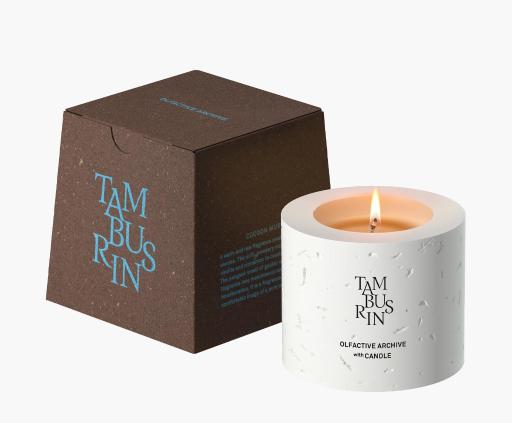 嗅覺檔案系列香氛蠟燭 #Cocoon Musk
