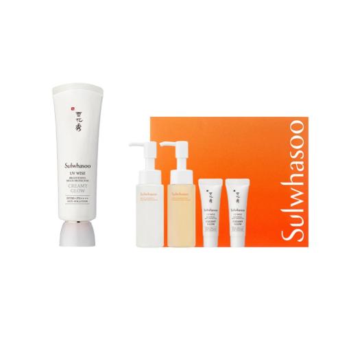 UV Wise Brightening Multi Protector Creamy Glow Special Set