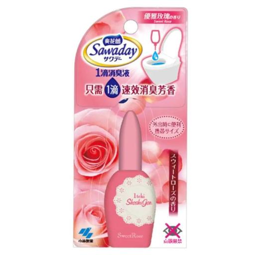 Sawaday 1-Drop Deodorizer For Toilet (Sweet Rose)