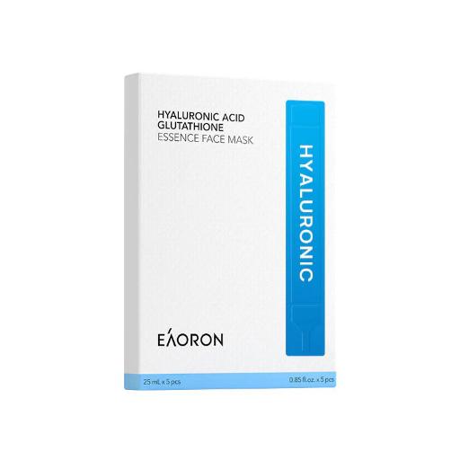 hyaluronic acid glutathione essence face mask Eaoron Hyalu 25mlx 5 pcs Hyaluronic Acid Glutathione Essence Face