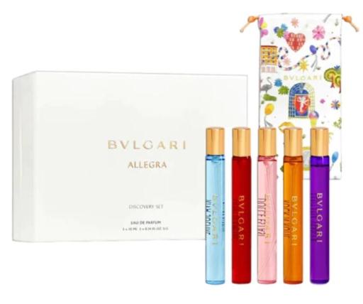 未使用 BVLGARI ALLEGRA ディスカバリーセット 10ml x 5本 Allegra Discovery Kit Eau De Perfume - Perfume Set | Godwell