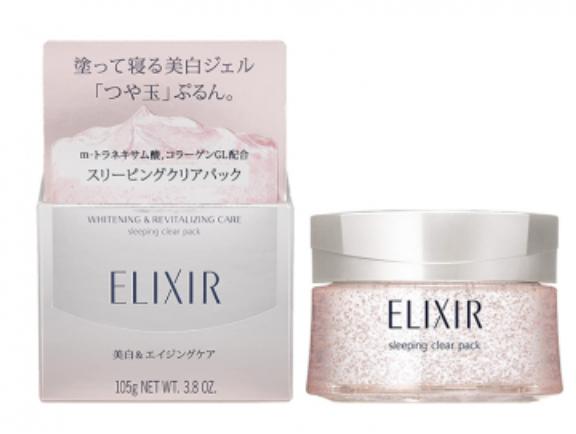 Elixir 淨白晚安凍膜