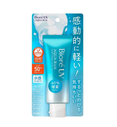 BIORE AQUA RICH 水凝長效保濕防曬乳SPF 50+ PA++++