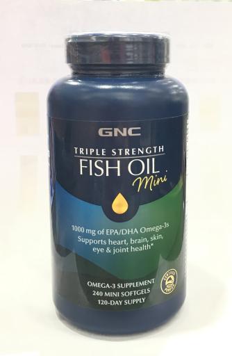 Triple Strength Fish Oil Mini