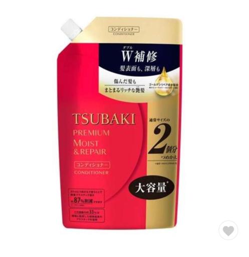 TSUBAKI 山茶花極致水潤亮澤護髮素 (補充裝) (紅) 