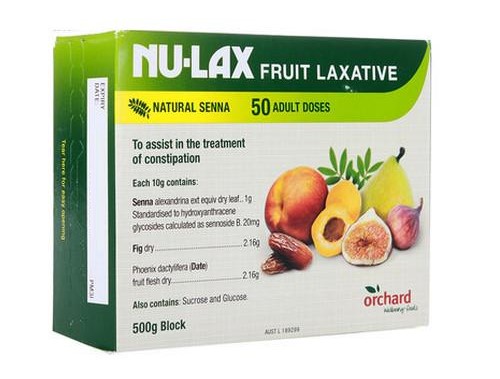 Natural Fruit Laxative Block