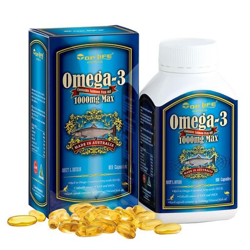 Top Life Omega-3 Fish Oil 1000mg