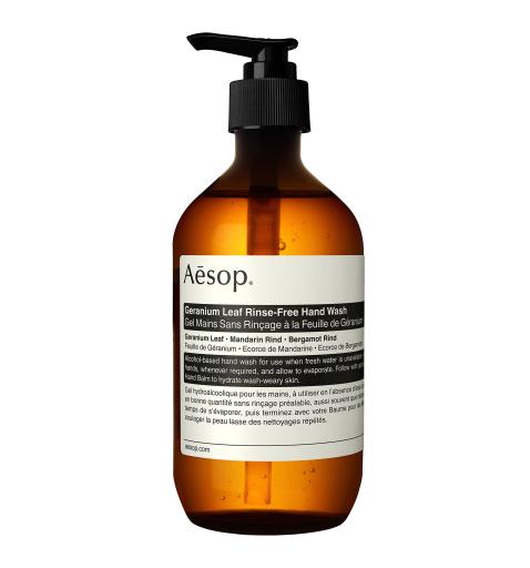 Geranium Leaf Rinse-Free Hand Wash