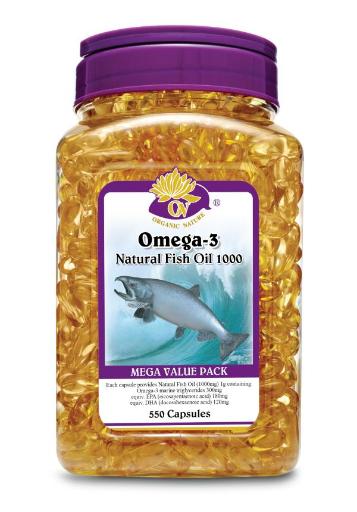 Omega-3 fish oil 1000mg