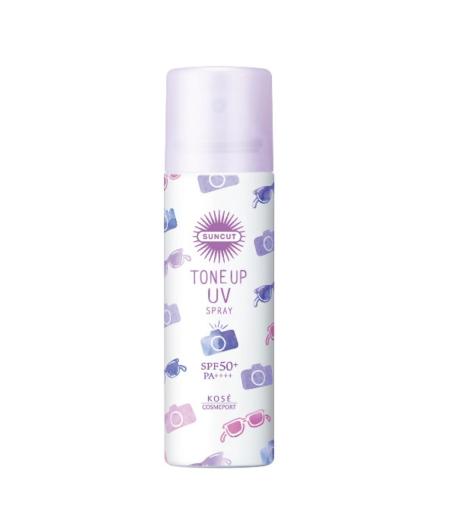 SUNCUT防晒调色喷雾 SPF50+ PA++++ (淡紫色)