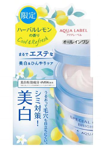 Aqua Label Special Brightening Gel Cream - Herbal Lemon